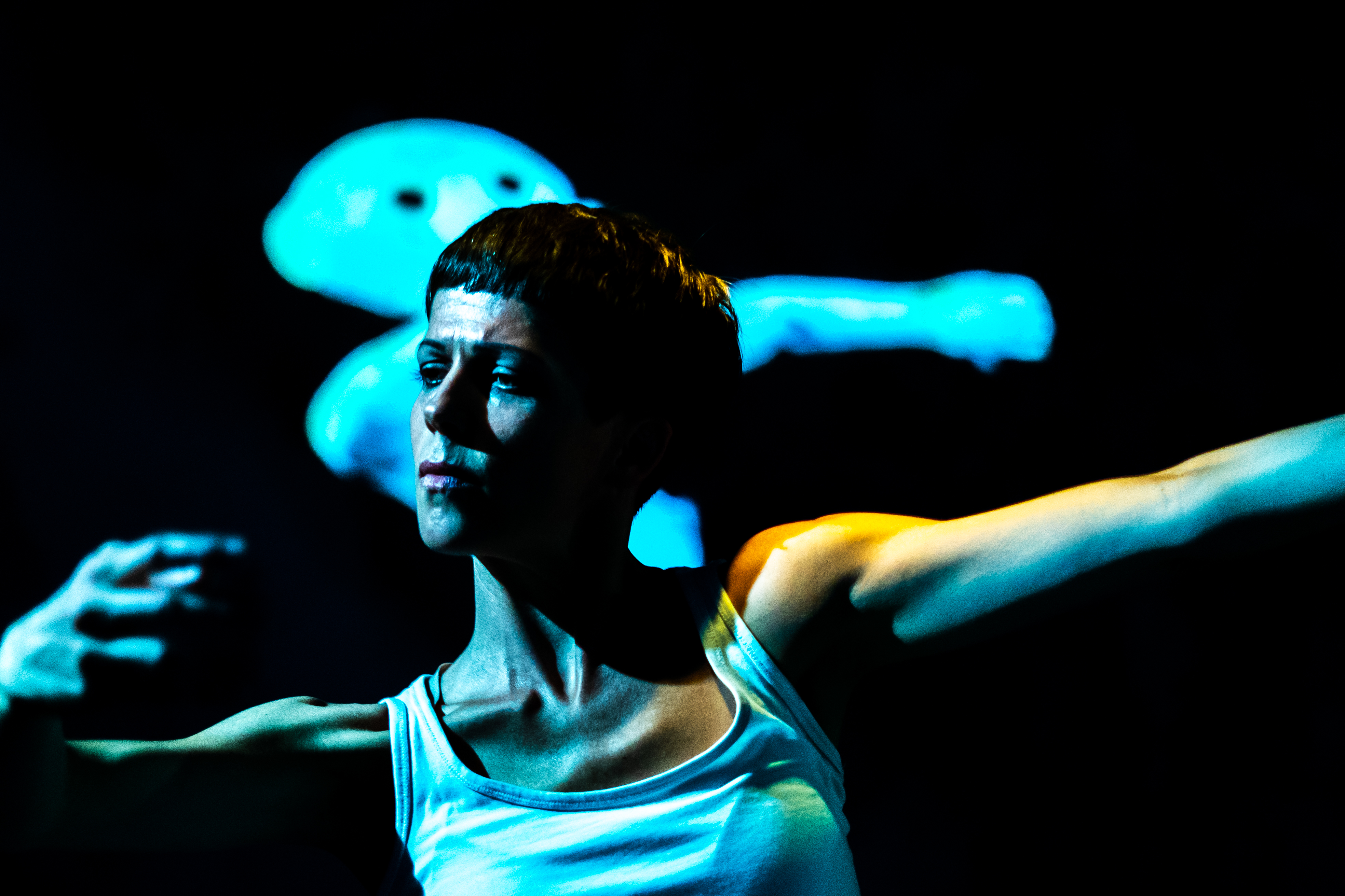 Dance-Performance “Doppelganger” cycle 1, “Ningyō Jōruri 人形浄 瑠 – 璃” at the “Kre:π performance art festival”