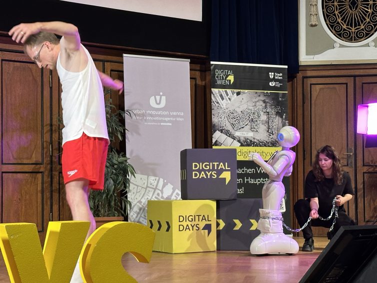 Performance @ digital days conference, Vienna Museum of Science & Technology