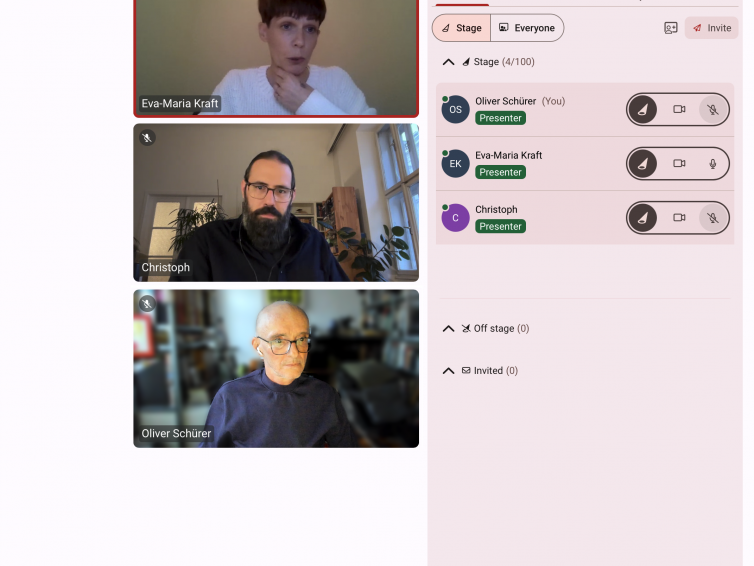 H.A.U.S. lecturing @ Professional Development Program for Artists, Creatives, and Cultural Workers